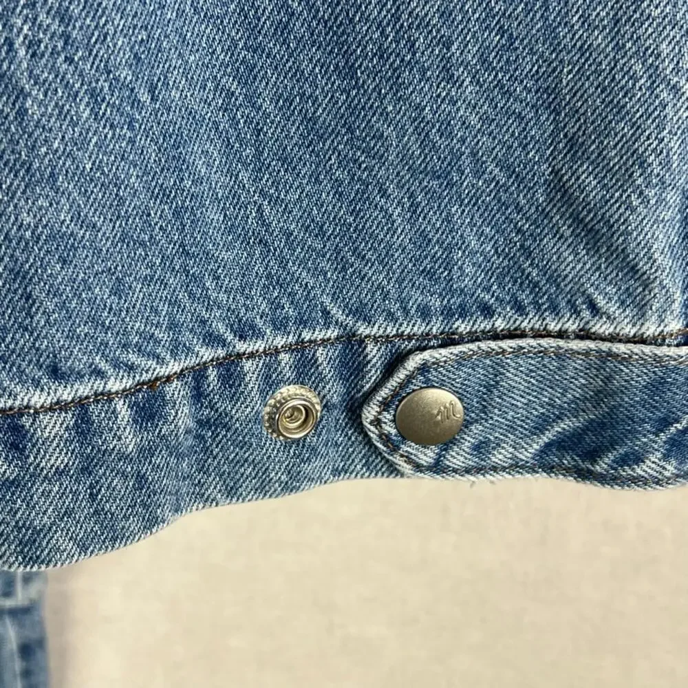 Madewell Jeans Womens 28 Baggy Straight Cargo Zip-Off Convertible Medium Wash